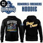 Milwaukee Admirals x Brewers 2026 Brew Crew Hoodie T-Shirt