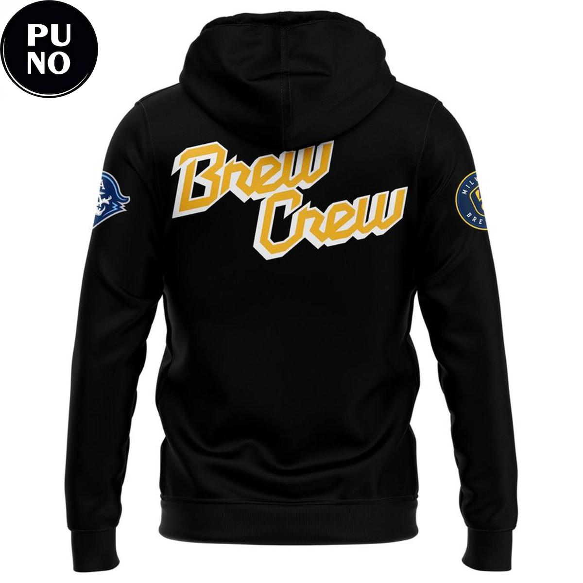 Milwaukee Admirals x Brewers 2026 Brew Crew Hoodie T-Shirt