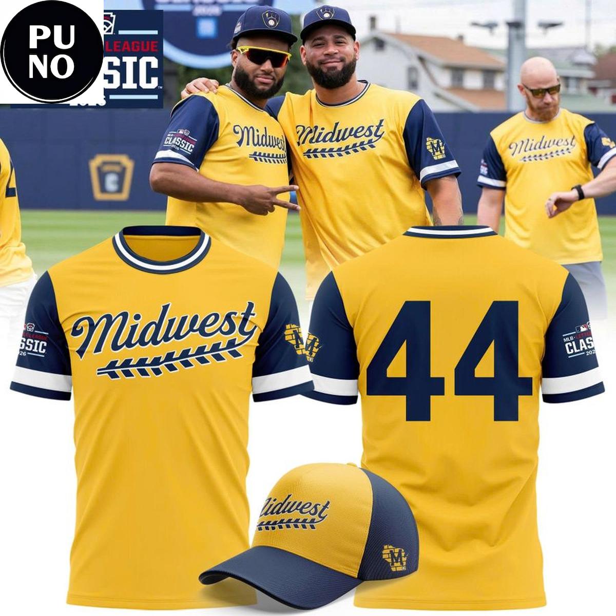 Milwaukee Brewers 2026 Midwest Little League Classic Hoodie
