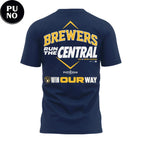 Milwaukee Brewers 2026 NL Central Division Champions T-Shirt
