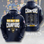 Milwaukee Brewers 2026 National League Champions 3D Apparel – MAITM15442