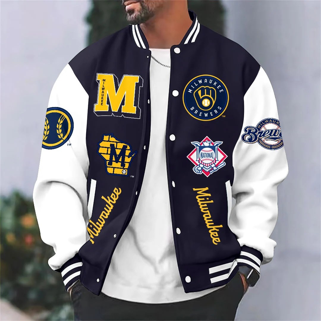 Milwaukee Brewers 2026 National League Champions Varsity Jacket – HOATT26791
