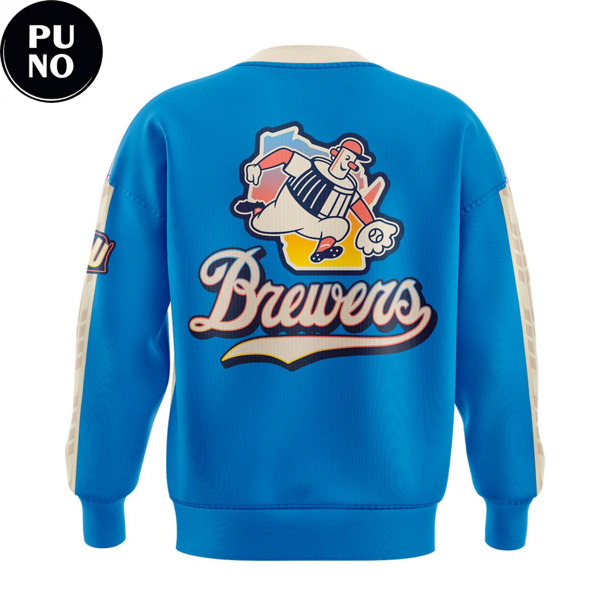 Milwaukee Brewers City Connect Authentic 2026 Hoodie T-Shirt