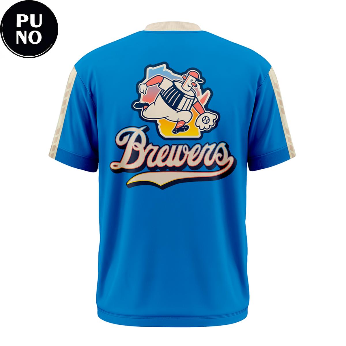 Milwaukee Brewers City Connect Authentic 2026 Hoodie T-Shirt
