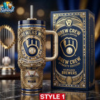 Milwaukee Brewers Edition With Handle Yeti Tumbler