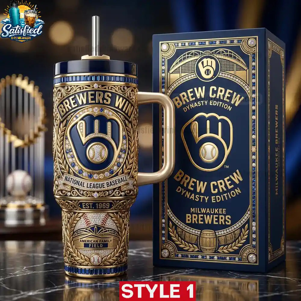Milwaukee Brewers Edition With Handle Yeti Tumbler