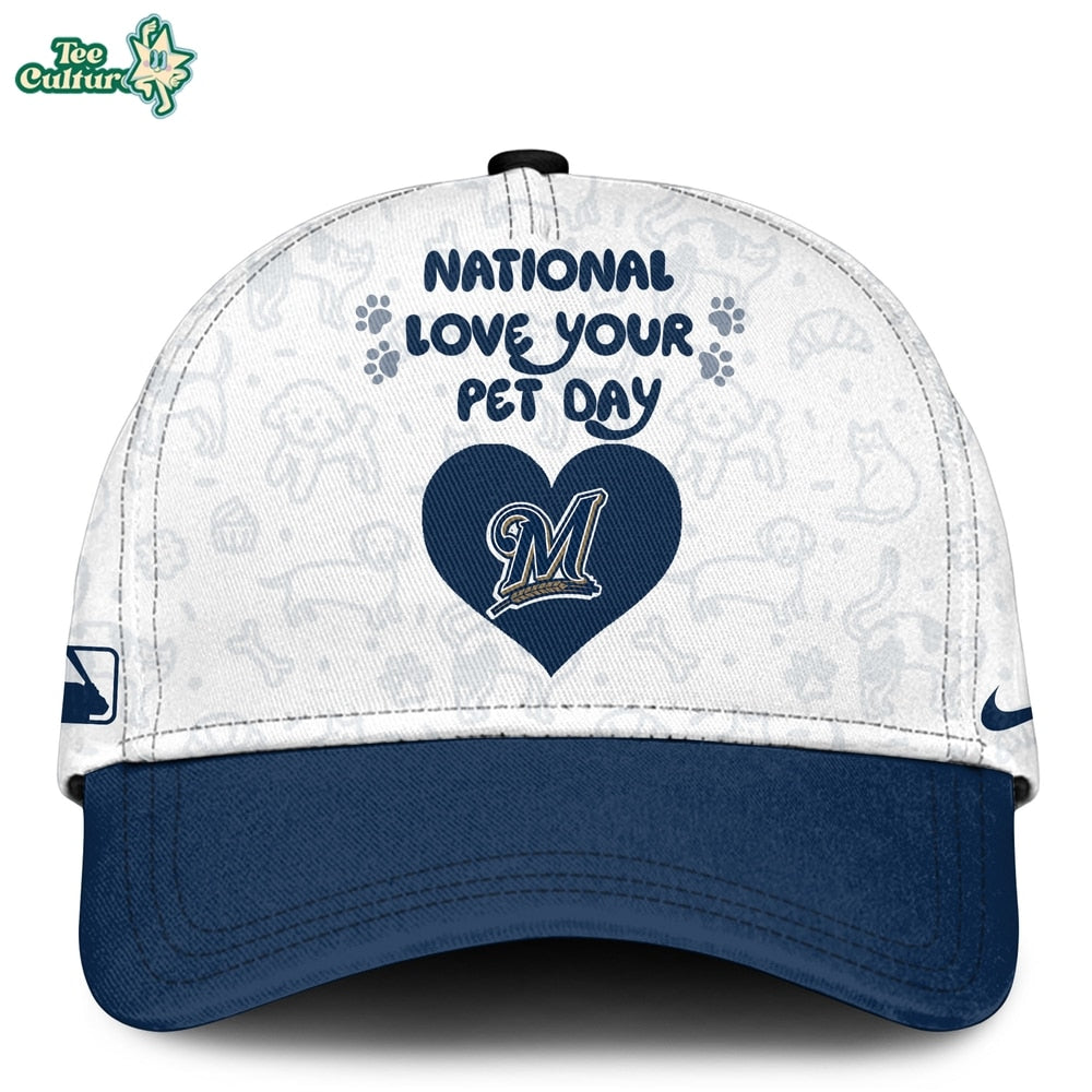 Milwaukee Brewers National Love Your Pet Day 2026 Limited Release Baseball Jersey