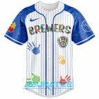 Milwaukee Brewers x Autism Awareness 2026 Special Baseball Jersey