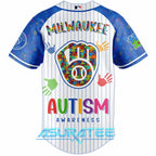 Milwaukee Brewers x Autism Awareness 2026 Special Baseball Jersey