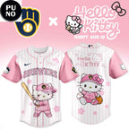 Milwaukee Brewers x Hello Kitty Night 2026 Baseball Jersey