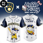 Milwaukee Brewers x Hello Kitty Night 2026 Baseball Jersey