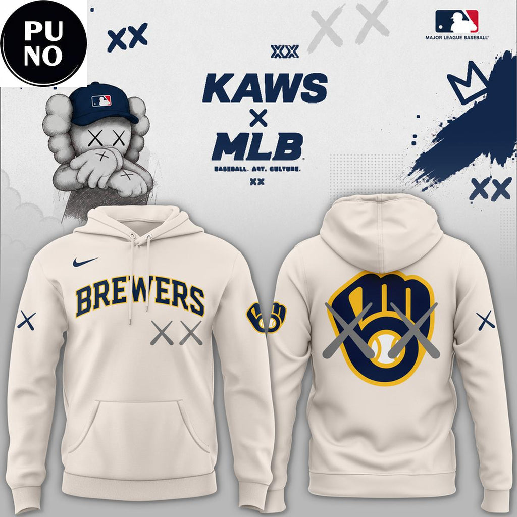 Milwaukee Brewers x Kaws 2026 Hoodie T-Shirt