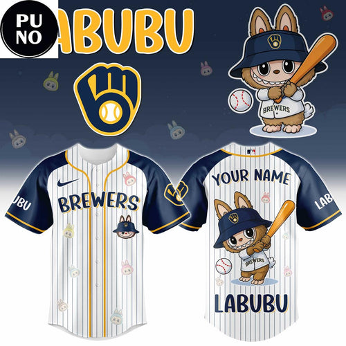 Milwaukee Brewers x Labubu Game Night 2026 Baseball Jersey