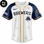 Milwaukee Brewers x Labubu Game Night 2026 Baseball Jersey