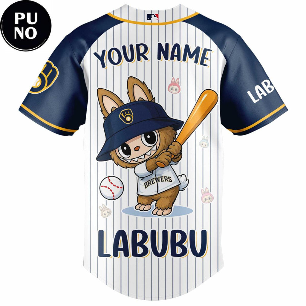 Milwaukee Brewers x Labubu Game Night 2026 Baseball Jersey