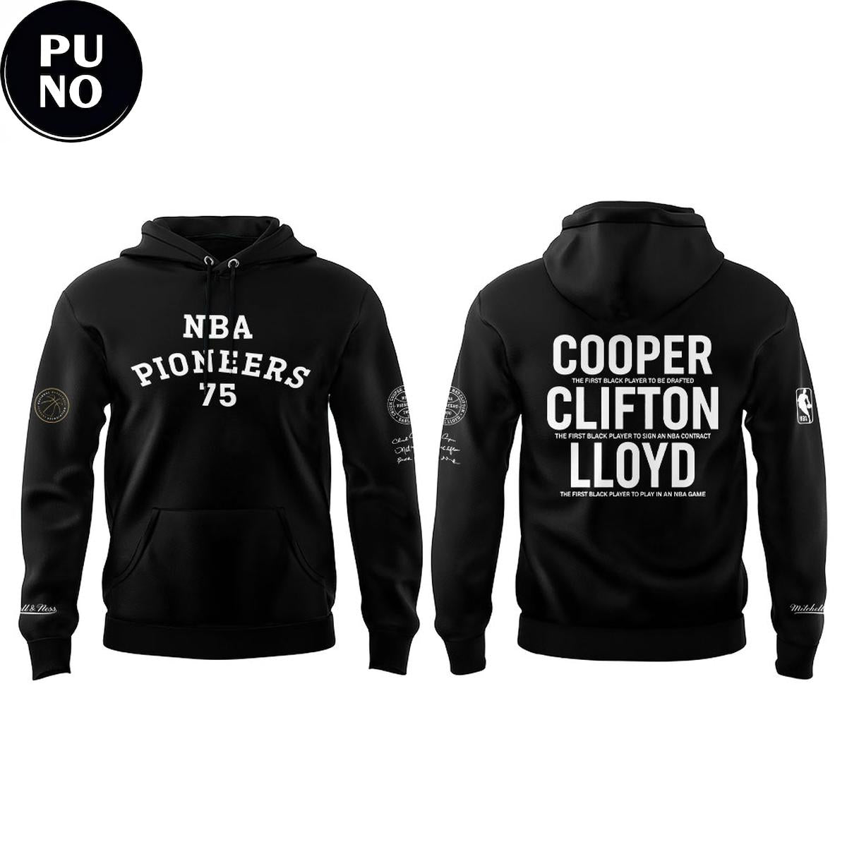 Milwaukee Bucks 75th Anniversary NBA 1950-2026 Hoodie T-Shirt