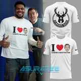 Milwaukee Bucks Celebrating 12 Years Of Peter Feigin Shirt