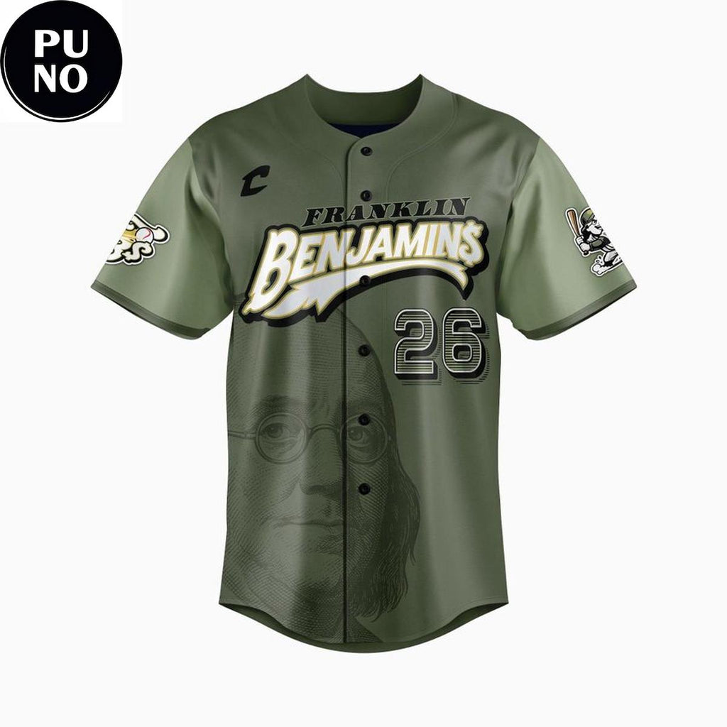 Milwaukee Milkmen x Franklin Benjamins Day 2026 Baseball Jersey