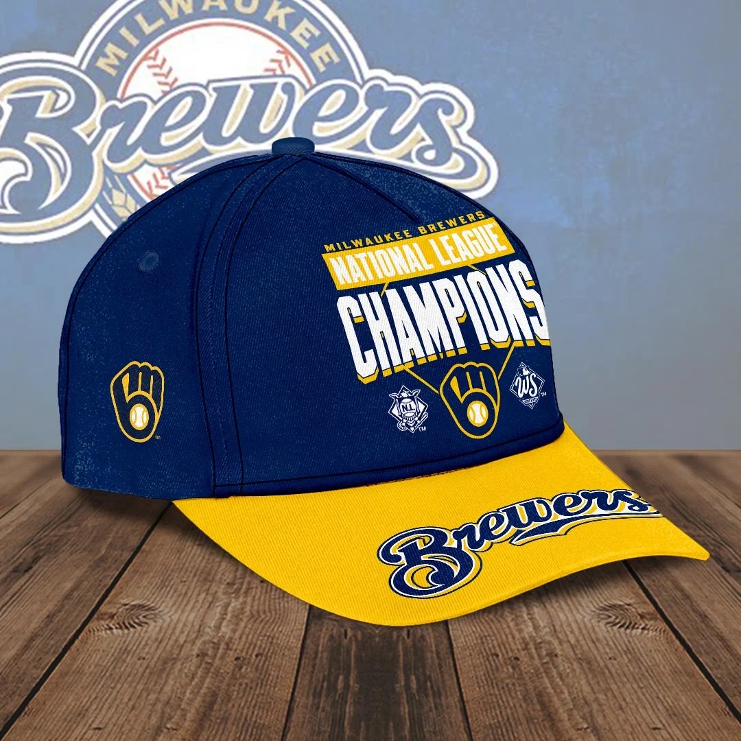 Milwaukee Brewers 2026 National League Champions Classic Cap – HOATT26785