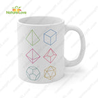 Minimal Dice Mug DnD Dungeons and Dragons Gift