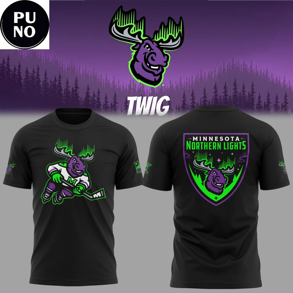 Minnesota Northern Lights 2026 The New Mascot Twig Hoodie T-Shirt