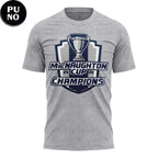 Minnesota State Mavericks Hockey 2025-26 MacNaughton Cup Champions Locker Room Hoodie T-Shirt
