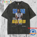 Minnesota Timberwolves Special Slam Tow Words Naz Reid 2024 Mineral Wash T Shirt