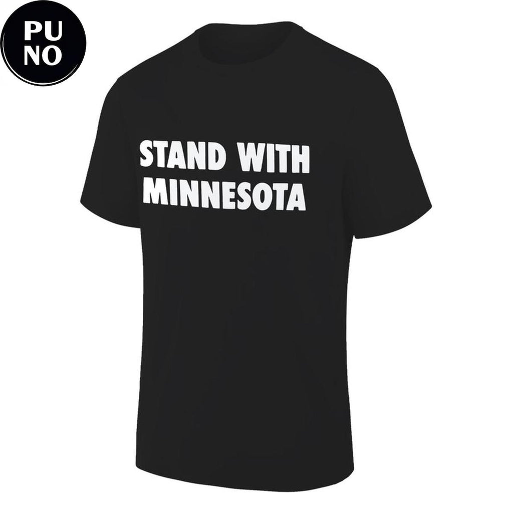 Minnesota Timberwolves Stand With Minnesota From Snowflakes To Ice Hoodie T-Shirt
