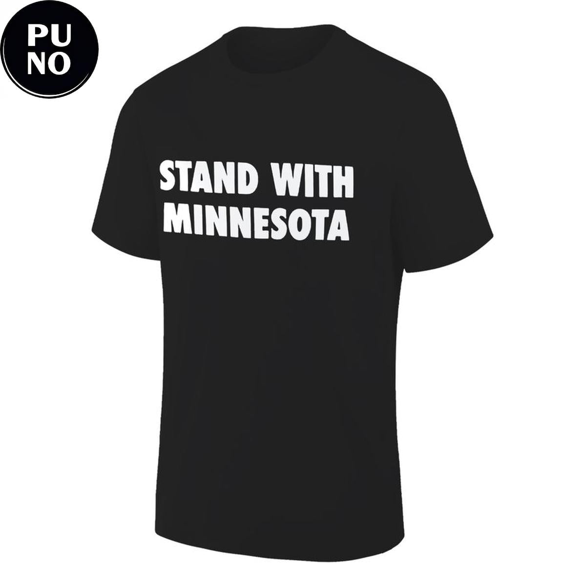 Minnesota Timberwolves Stand With Minnesota From Snowflakes To Ice Hoodie T-Shirt