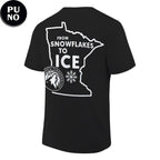 Minnesota Timberwolves Stand With Minnesota From Snowflakes To Ice Hoodie T-Shirt