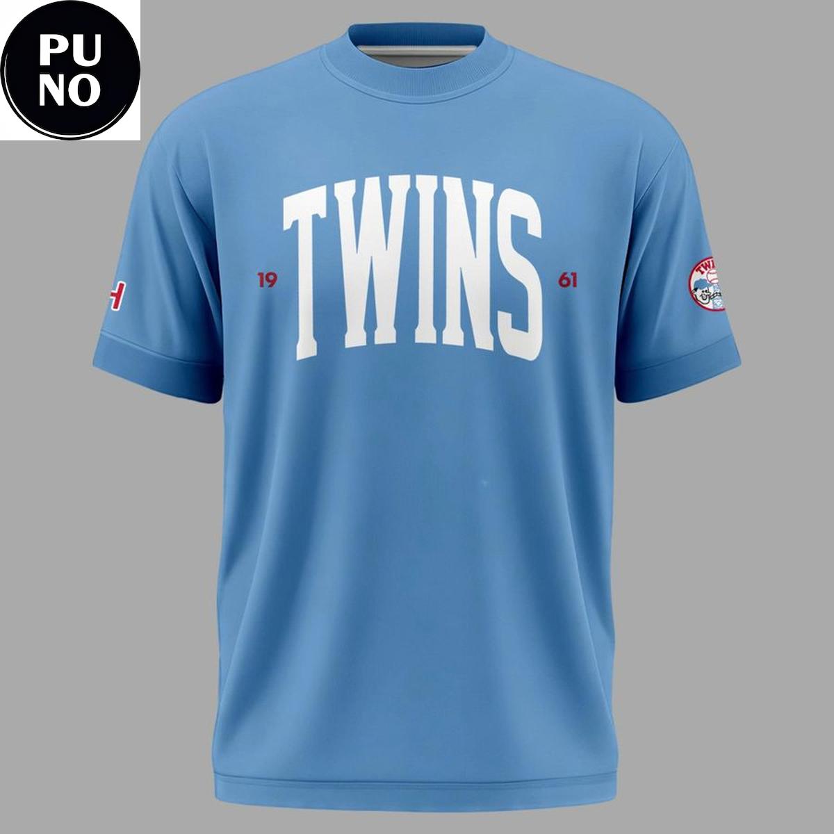 Minnesota Twins 2026 Retro 1961 Logo Hoodie T-Shirt