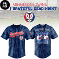 Minnesota Twins x Grateful Dead Night 2026 Baseball Jersey