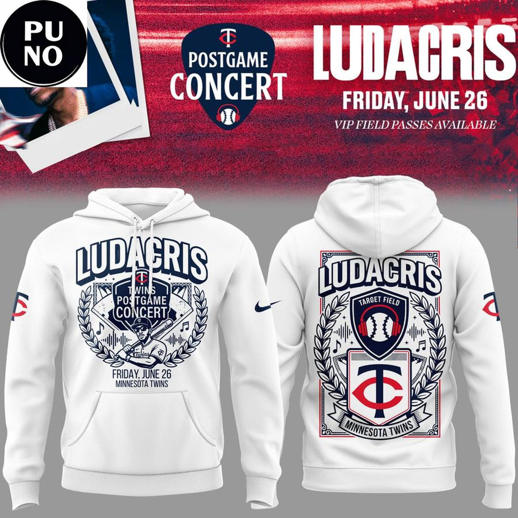 Minnesota Twins x Ludacris Postgame Concert 2026 Hoodie T-Shirt