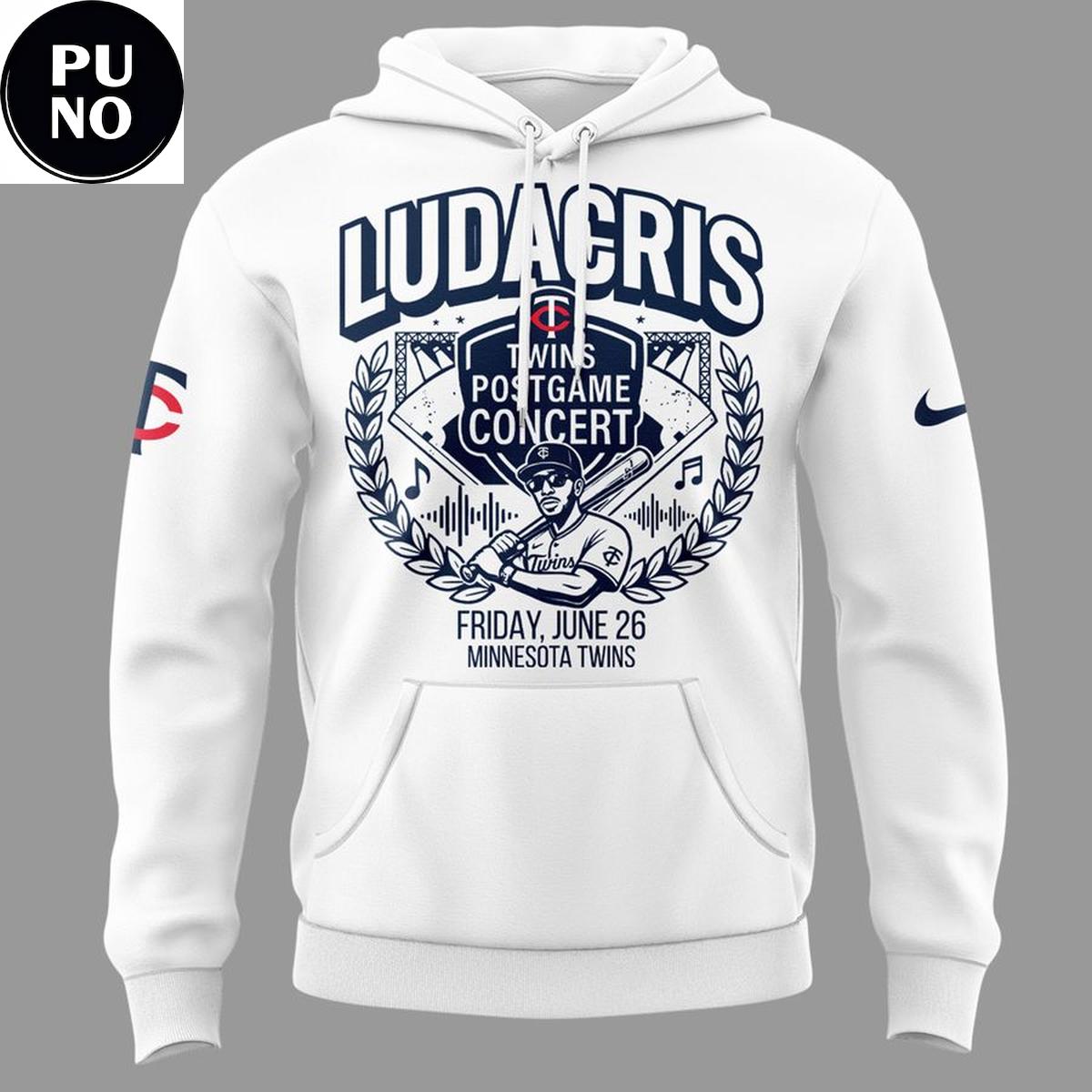 Minnesota Twins x Ludacris Postgame Concert 2026 Hoodie T-Shirt