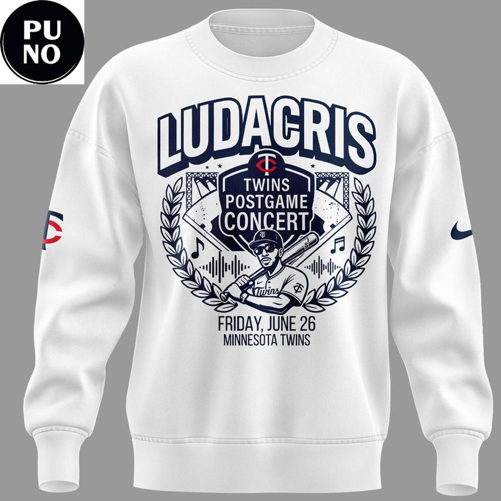 Minnesota Twins x Ludacris Postgame Concert 2026 Hoodie T-Shirt