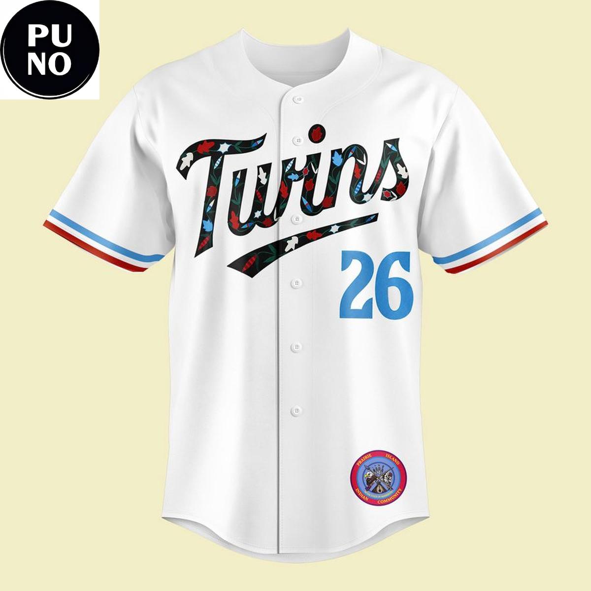 Minnesota Twins x Native American Heritage Night 2026 Personalized Baseball Jersey
