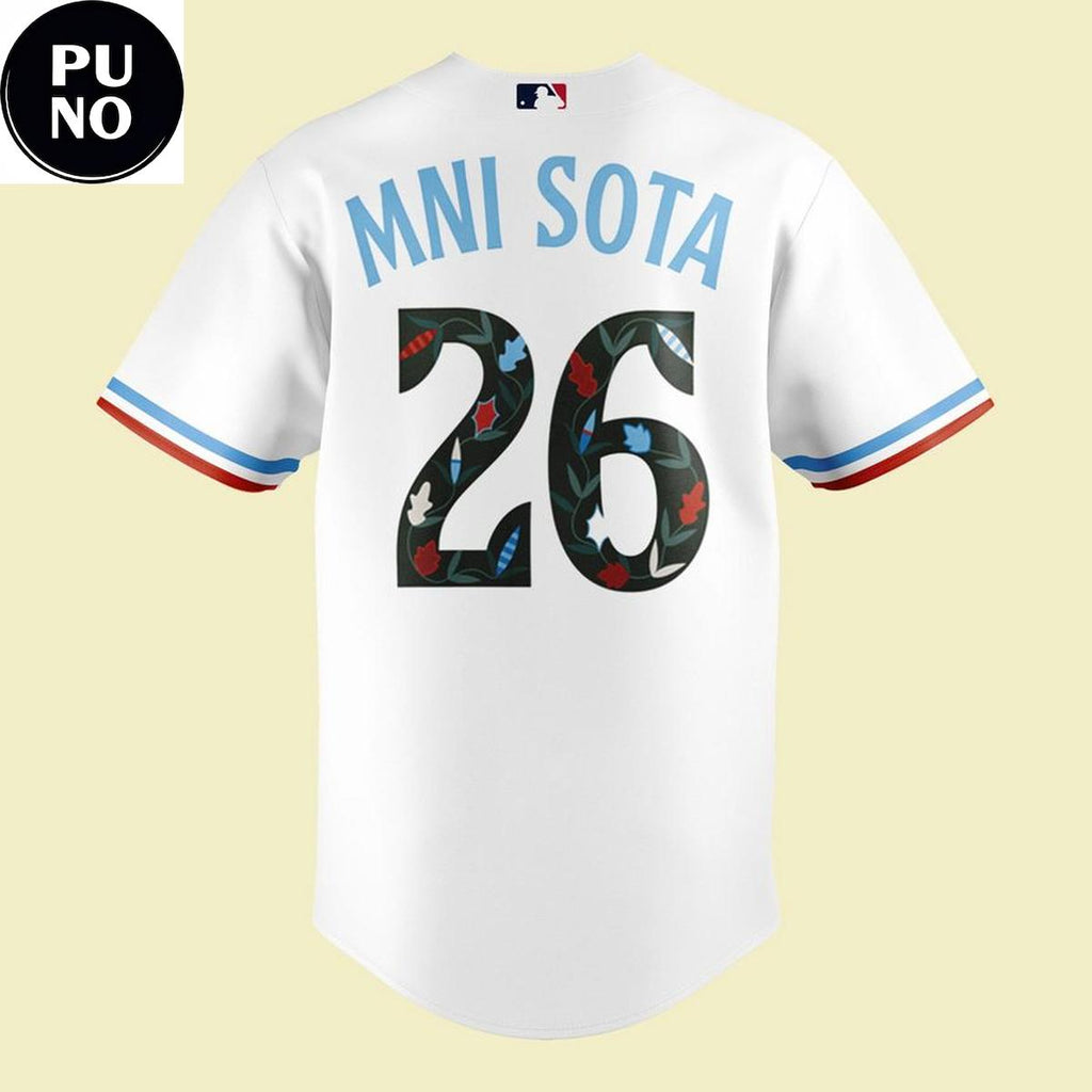 Minnesota Twins x Native American Heritage Night 2026 Personalized Baseball Jersey