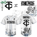 Minnesota Twins x One Piece Jersey 2026 Luffy Gear 5