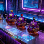Minnesota Vikings Dragon‐head Ship Whiskey Bottle