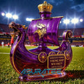 Minnesota Vikings Dragon‐head Ship Whiskey Bottle