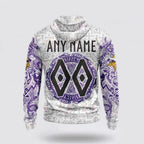 Personalized NFL Minnesota Vikings Hoodie Norse Viking Symbols All Over Print 3D Hoodie