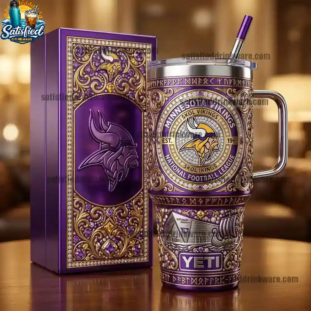 Minnesota Vikings Limited Edition Yeti Tumbler