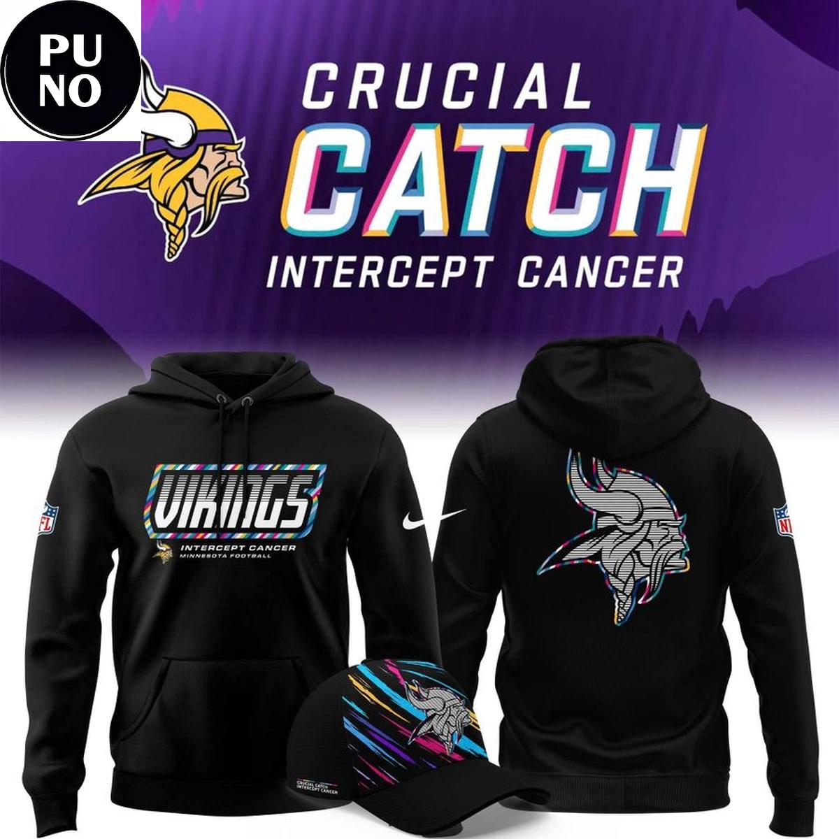 Minnesota Vikings NFL Crucial Catch 2026 Hoodie T-Shirt