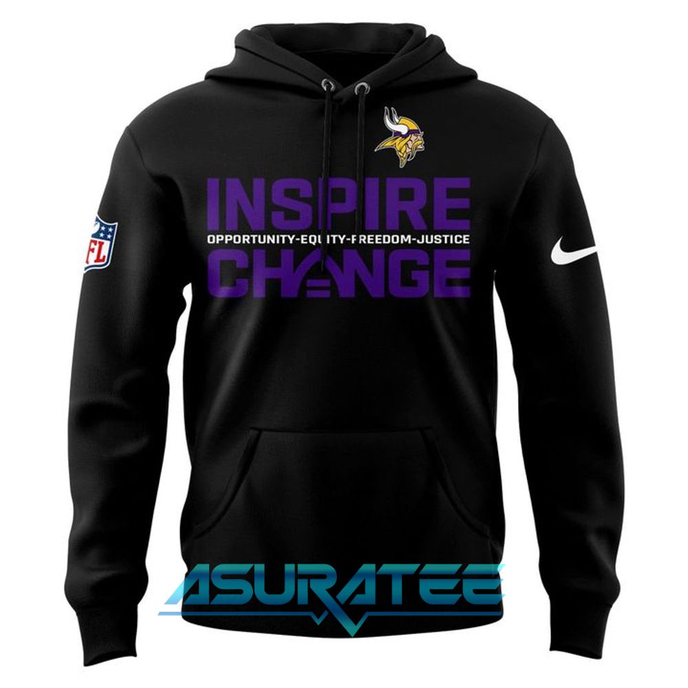 Minnesota Vikings x Inspire Change 2025 Special Hoodie