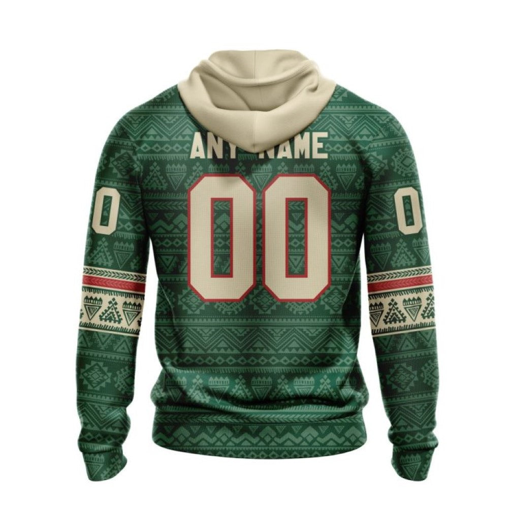 Personalized NHL Minnesota Wild Hoodie Specialized Native Concepts All Over Print 3D Hoodie Unisex
