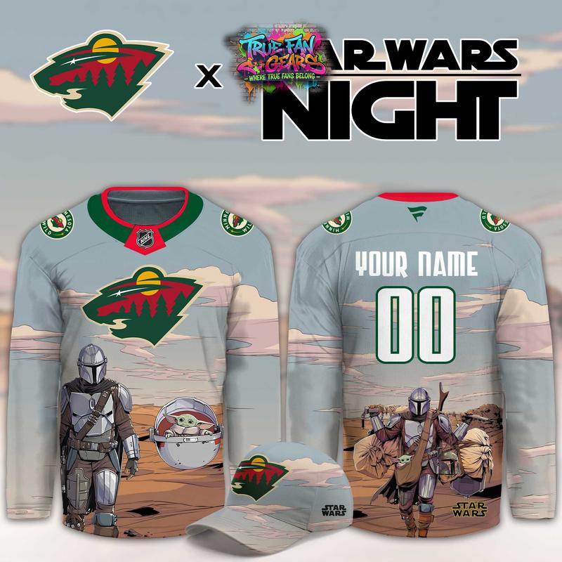 Minnesota Wild Star Wars Night 2026 Limited Personalized Hockey Jersey