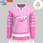 Minnesota Wild Barbie Night 2026 Hockey Jersey NHL Fan Gear