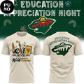 Minnesota Wild x Education Appreciation Night 2026 T-shirt