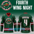 Minnesota Wild x Fourth Wing Night Limited Edition Hockey Jersey