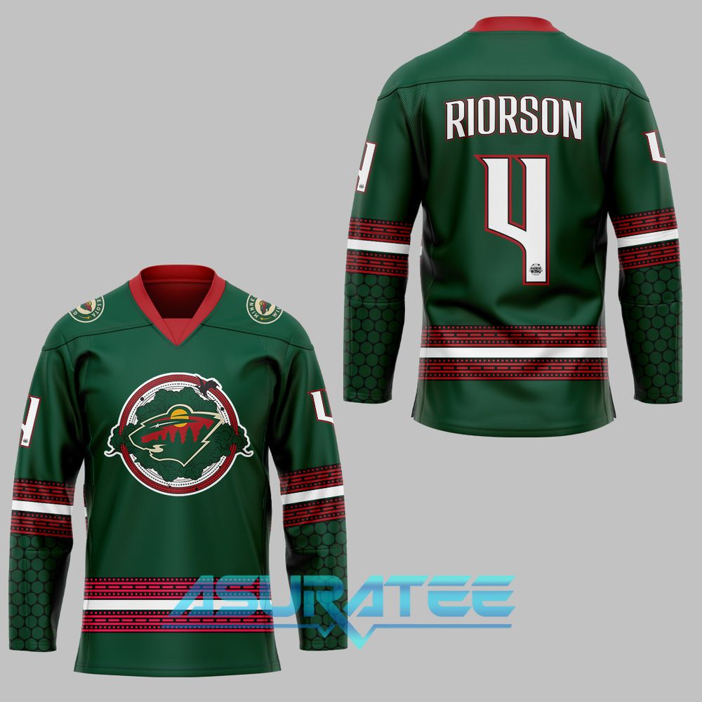 Minnesota Wild x Fourth Wing Night Limited Edition Hockey Jersey